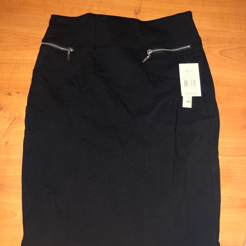 black skirt. from kohl’s , SIZE MEDIUM